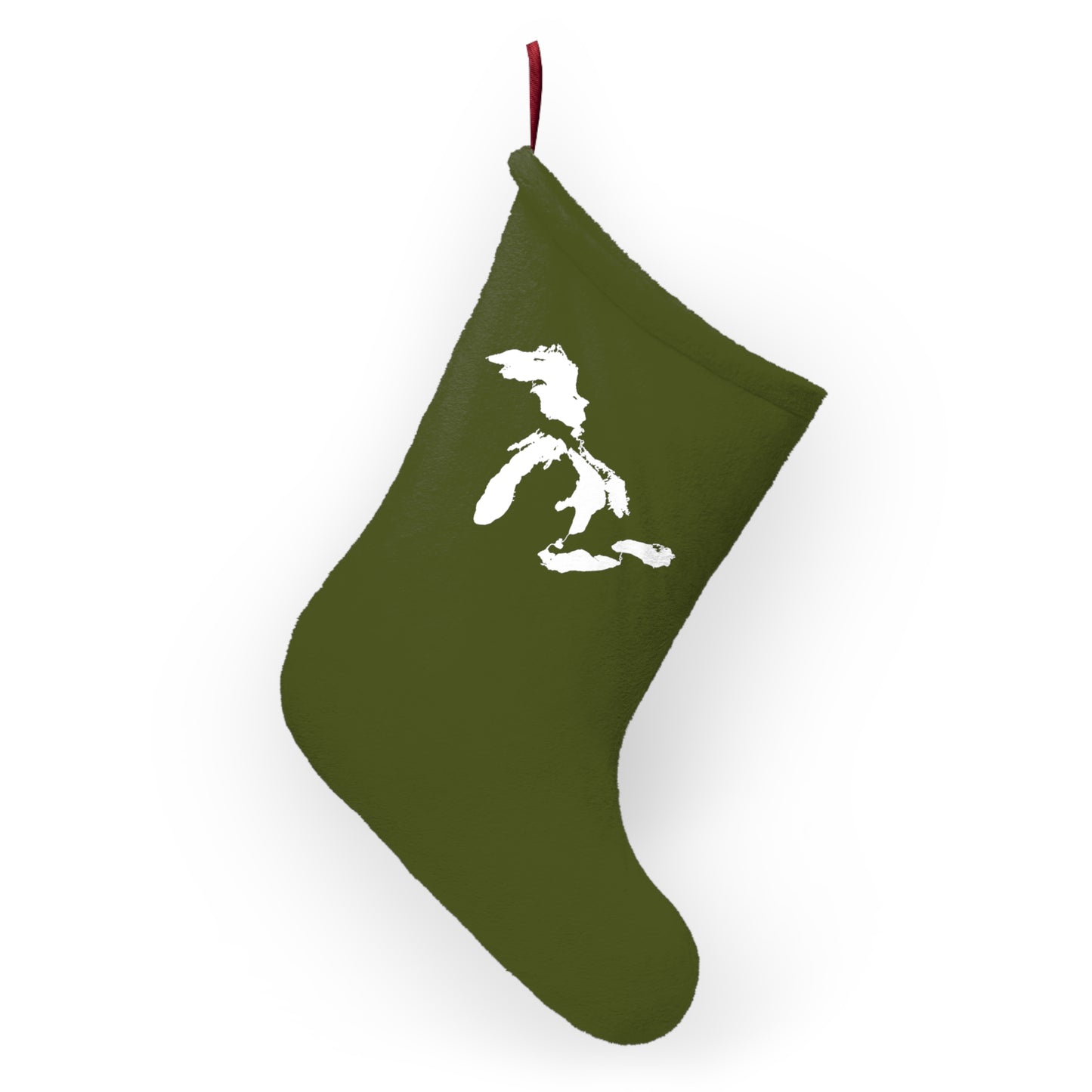 Great Lakes Christmas Stocking | Army Green