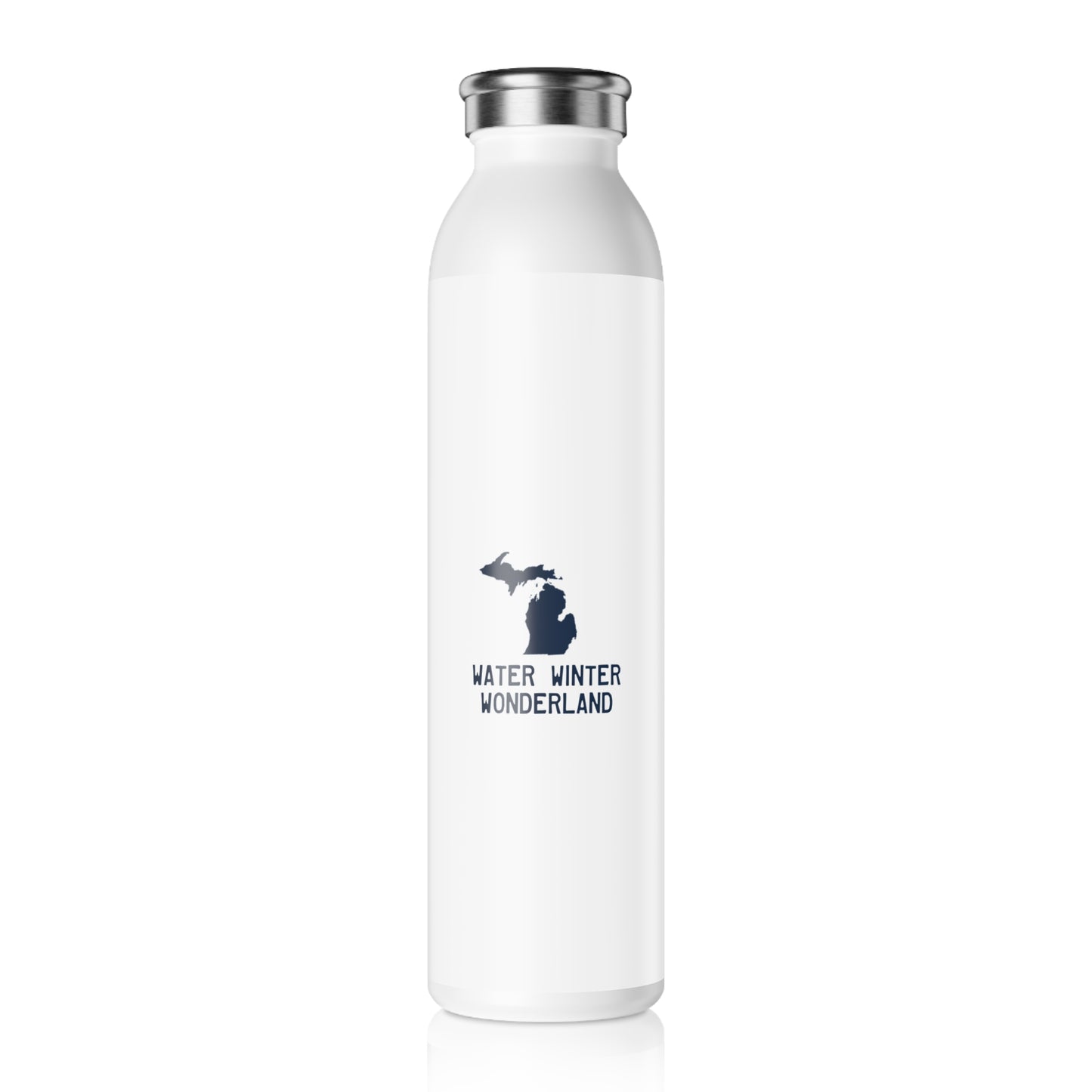 Michigan 'Water Winter Wonderland' Water Bottle | 20oz Double-Walled