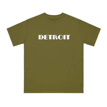 'Detroit' T-Shirt (Art Deco Font) | Organic Unisex