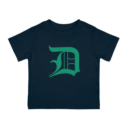 Detroit 'Old English D' Infant T-Shirt (Emerald Green) | Short Sleeve