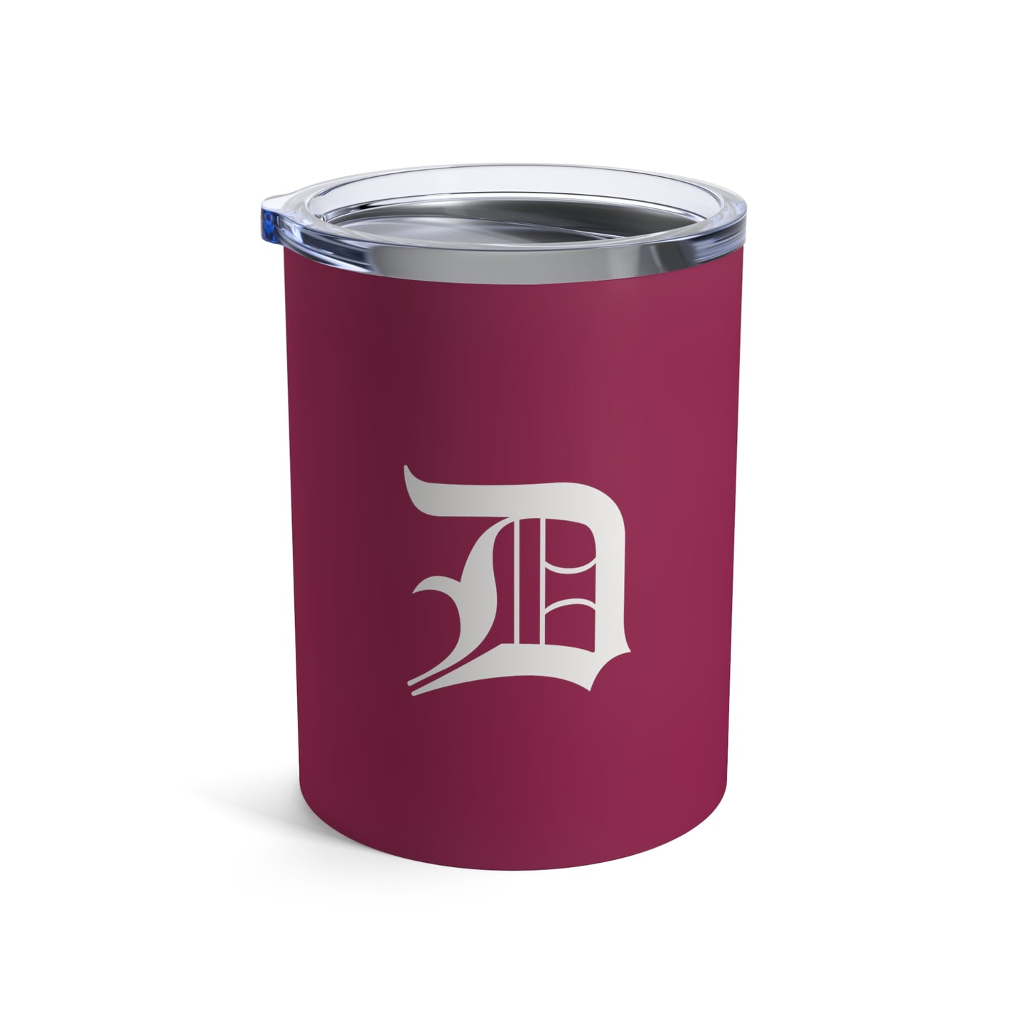 Detroit 'Old English D' Tumbler | Ruby Red - 10oz