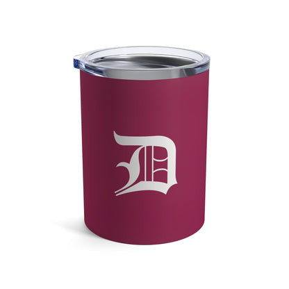 Detroit 'Old English D' Tumbler | Ruby Red - 10oz