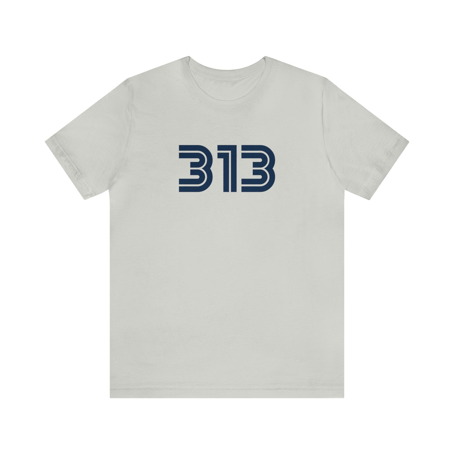 Detroit '313' T-Shirt (1970s Audiophile Font) | Unisex Standard Fit