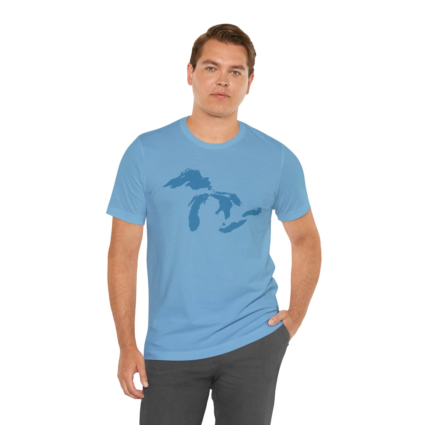 Great Lakes T-Shirt | Unisex Standard - Traverse Blue