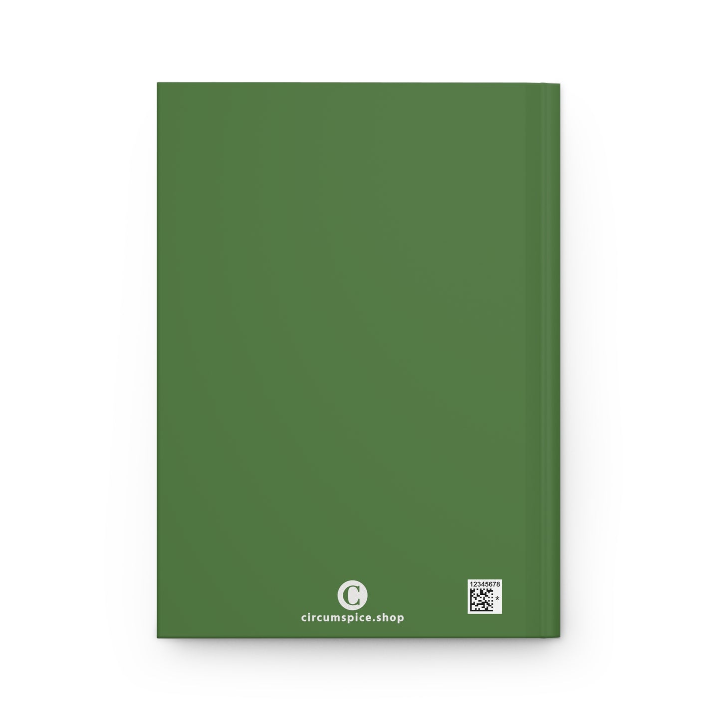 Michigan Upper Peninsula Hardcover Journal (w/ UP USA Flag) | Ruled - Pine Green