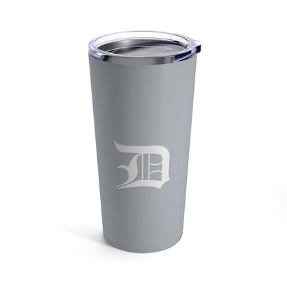 Detroit 'Old English D' Tumbler | Silver - 20oz