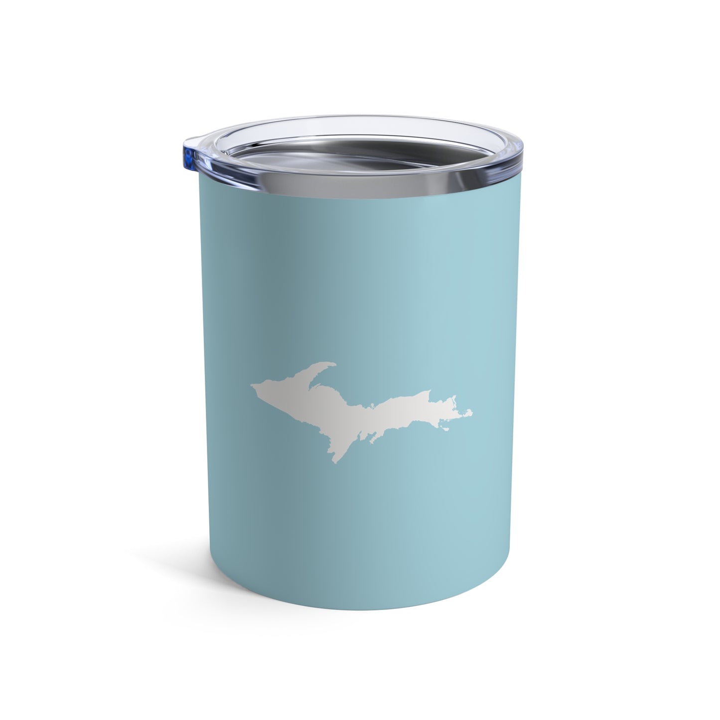 Michigan Upper Peninsula Tumbler (w/ UP Outline) | '58 Caddie Blue - 10oz