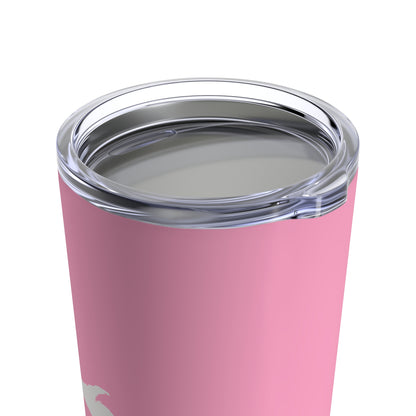 Michigan Upper Peninsula Tumbler (w/ UP Outline) | '67 Caddie Pink - 20oz