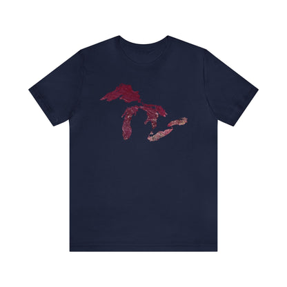 Great Lakes T-Shirt (Ruby Edition) | Unisex Standard