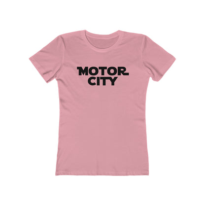 'Motor City' T-Shirt (Epic Sci-Fi Parody) | Women's Boyfriend Cut