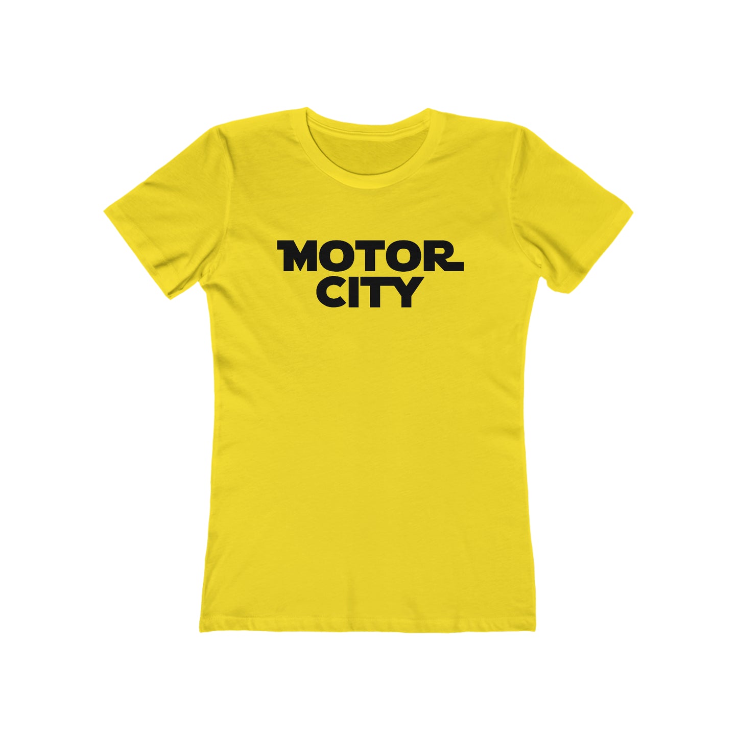 'Motor City' T-Shirt (Epic Sci-Fi Parody) | Women's Boyfriend Cut