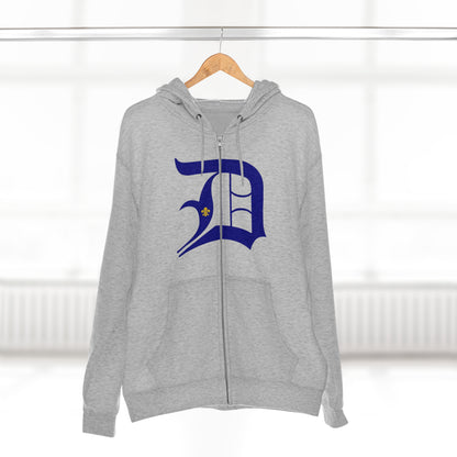 Detroit 'Old English D' Hoodie (Full-Body Founders Edition) | Unisex Full Zip