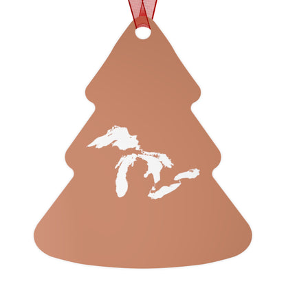 Great Lakes Christmas Ornament | Metal - Copper Color