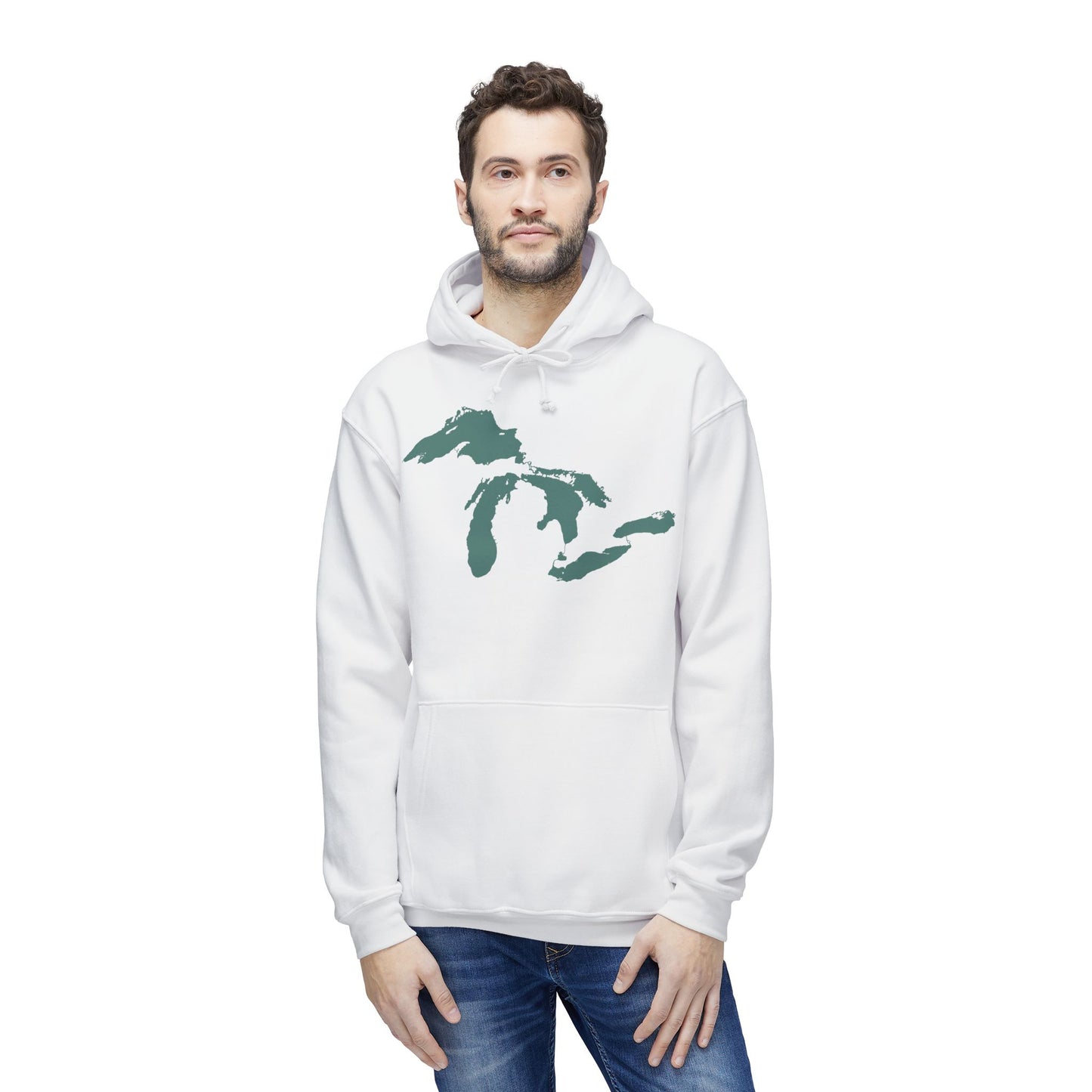 Great Lakes Ultrapremium Hoodie | Made in USA - Copper Green