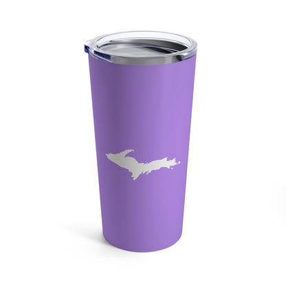 Michigan Upper Peninsula Tumbler (w/ UP Outline) | Lavender - 20oz