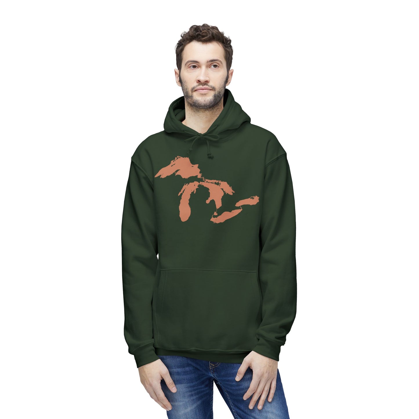 Great Lakes Ultrapremium Hoodie | Made in USA - Copper