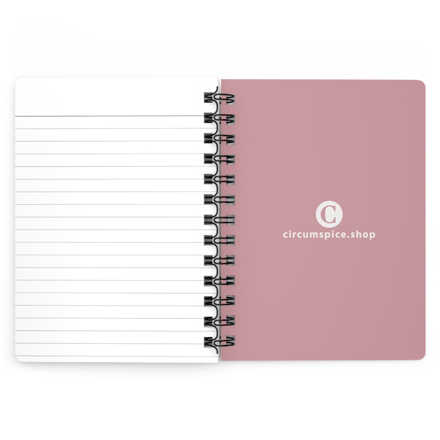 Michigan Upper Peninsula Compact Notebook (w/ UP USA Flag ) | Cherry Blossom Pink