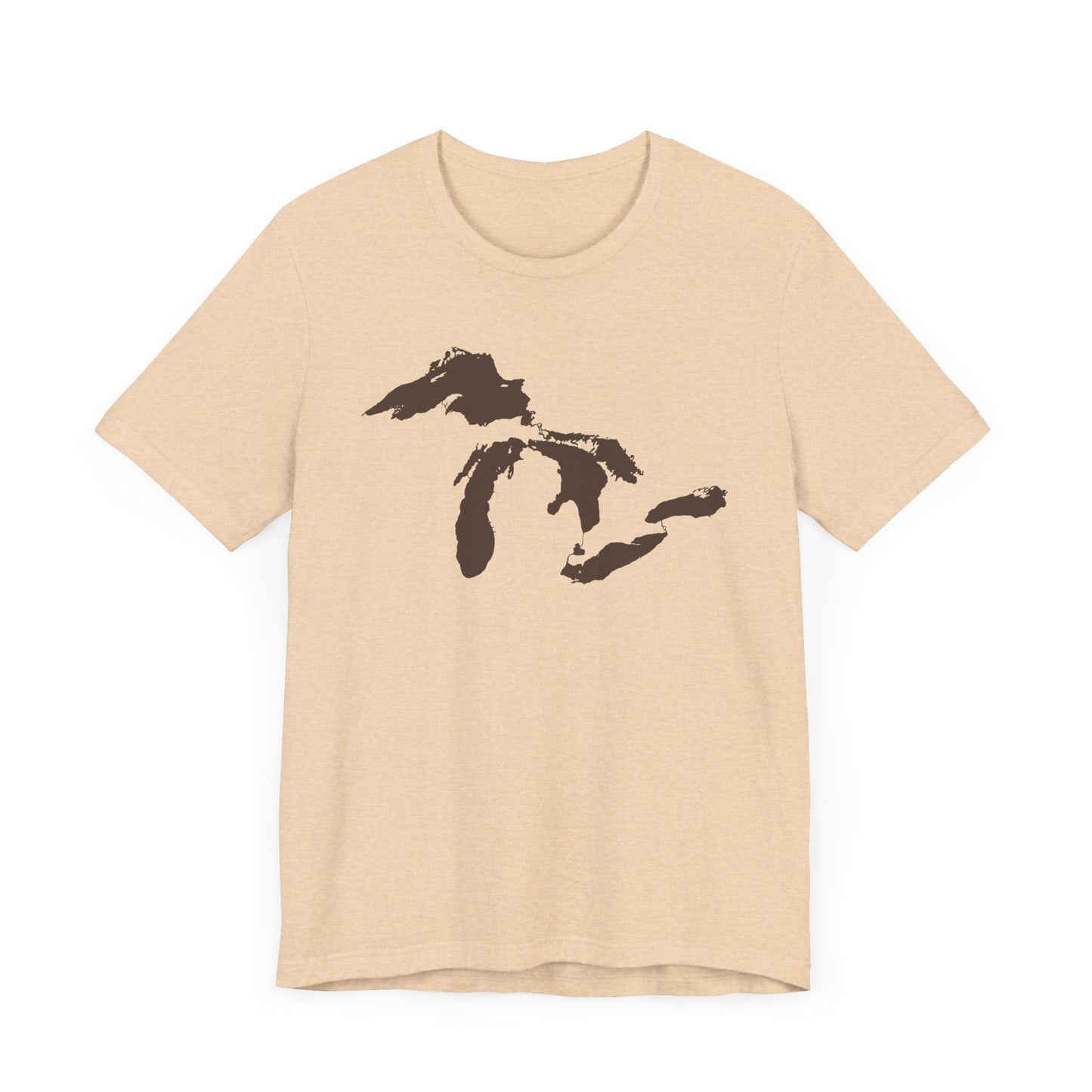 Great Lakes T-Shirt | Unisex Standard - Hickory Brown