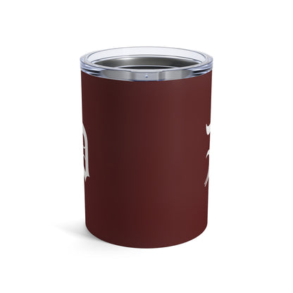 Detroit 'Old English D' Tumbler | Cherrywood Color - 10oz