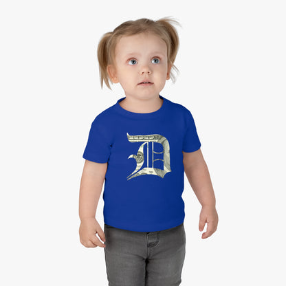 Detroit 'Old English D' Infant T-Shirt (Benjamins Edition) | Short Sleeve