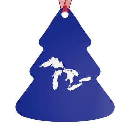 Great Lakes Christmas Ornament | Metal - Bourbon Blue