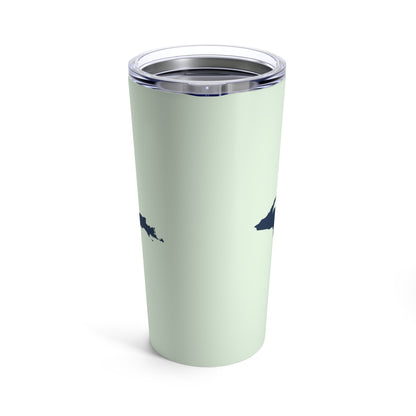 Michigan Upper Peninsula Tumbler (w/ UP Outline) | Dew Green - 20oz