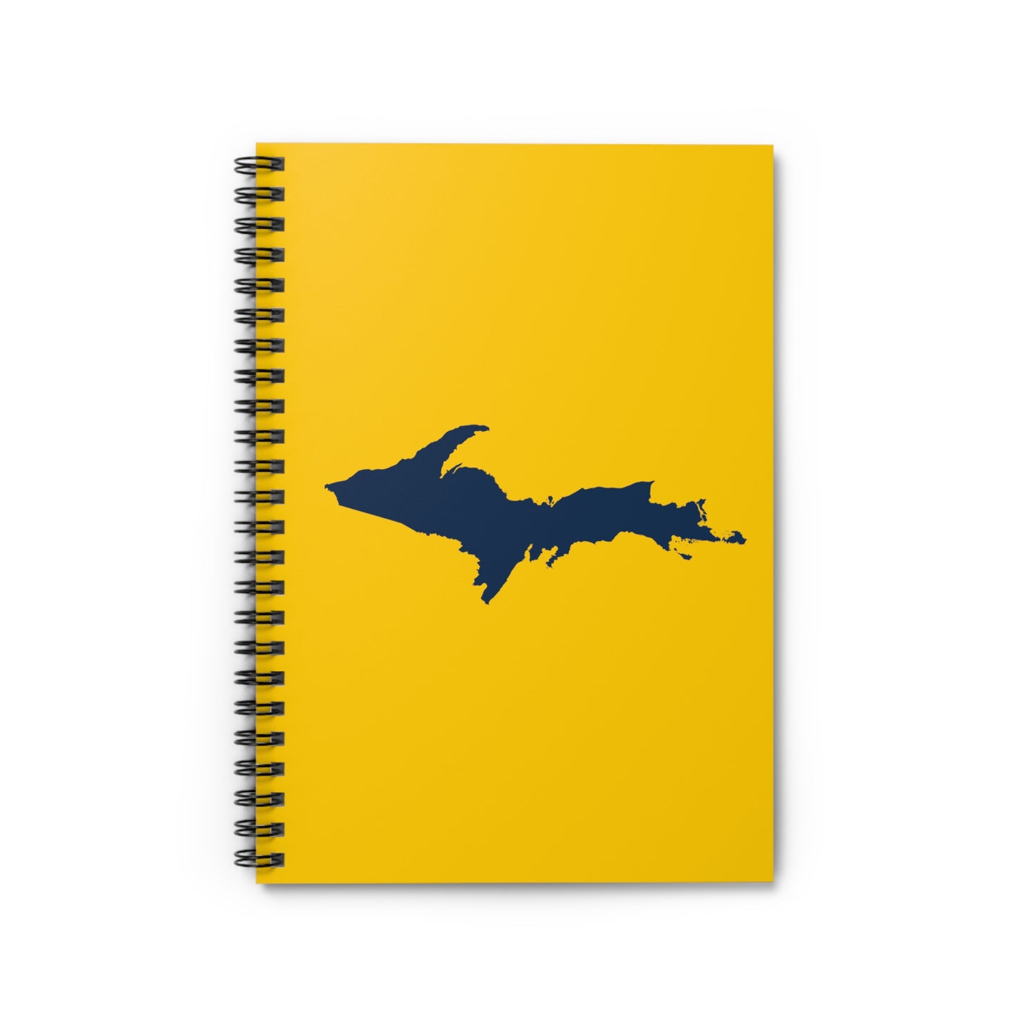 Michigan Upper Peninsula Spiral Notebook (w/ UP Outline) | Maize