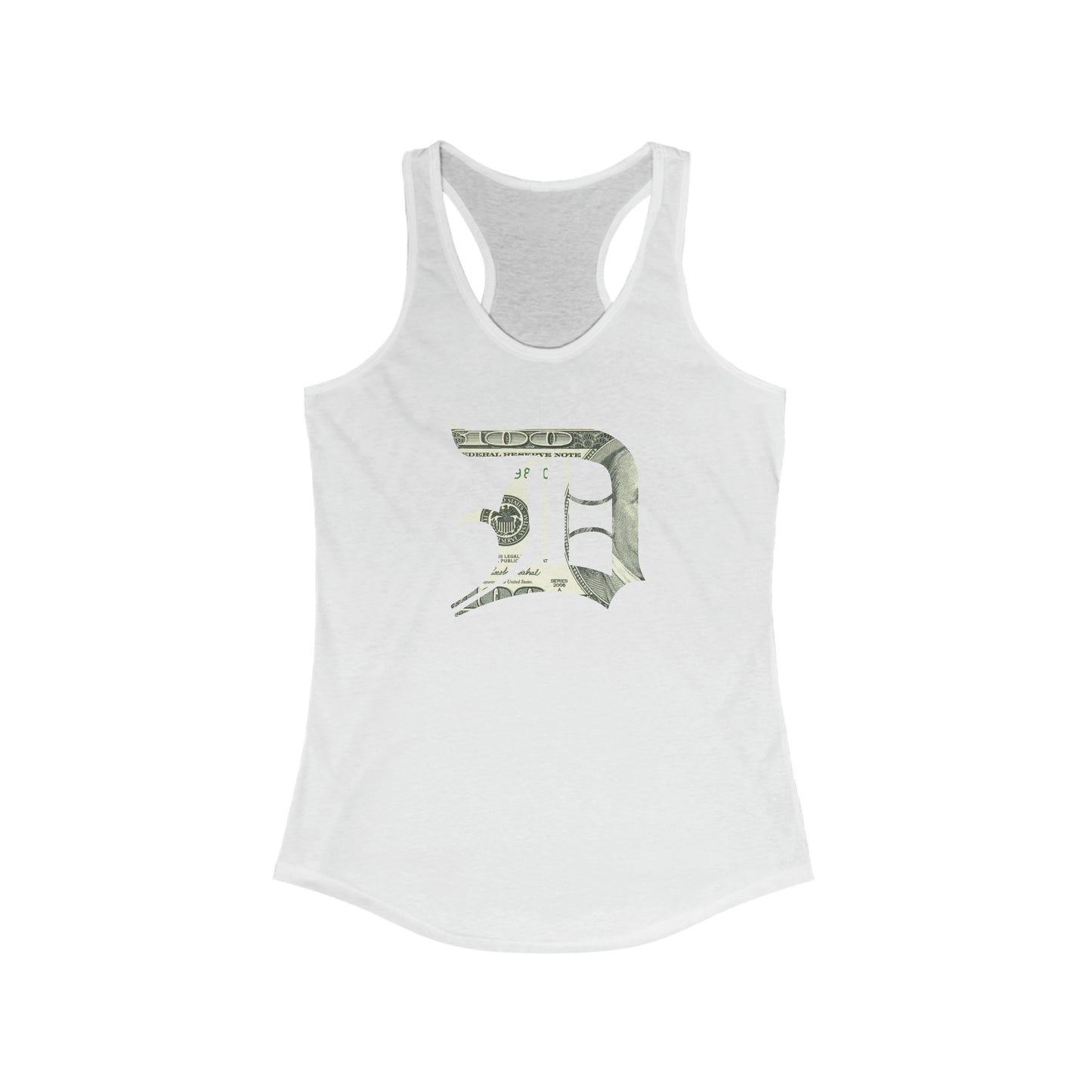 Detroit 'Old English D' Tank Top (Benjamins Edition) | Women's Racerback