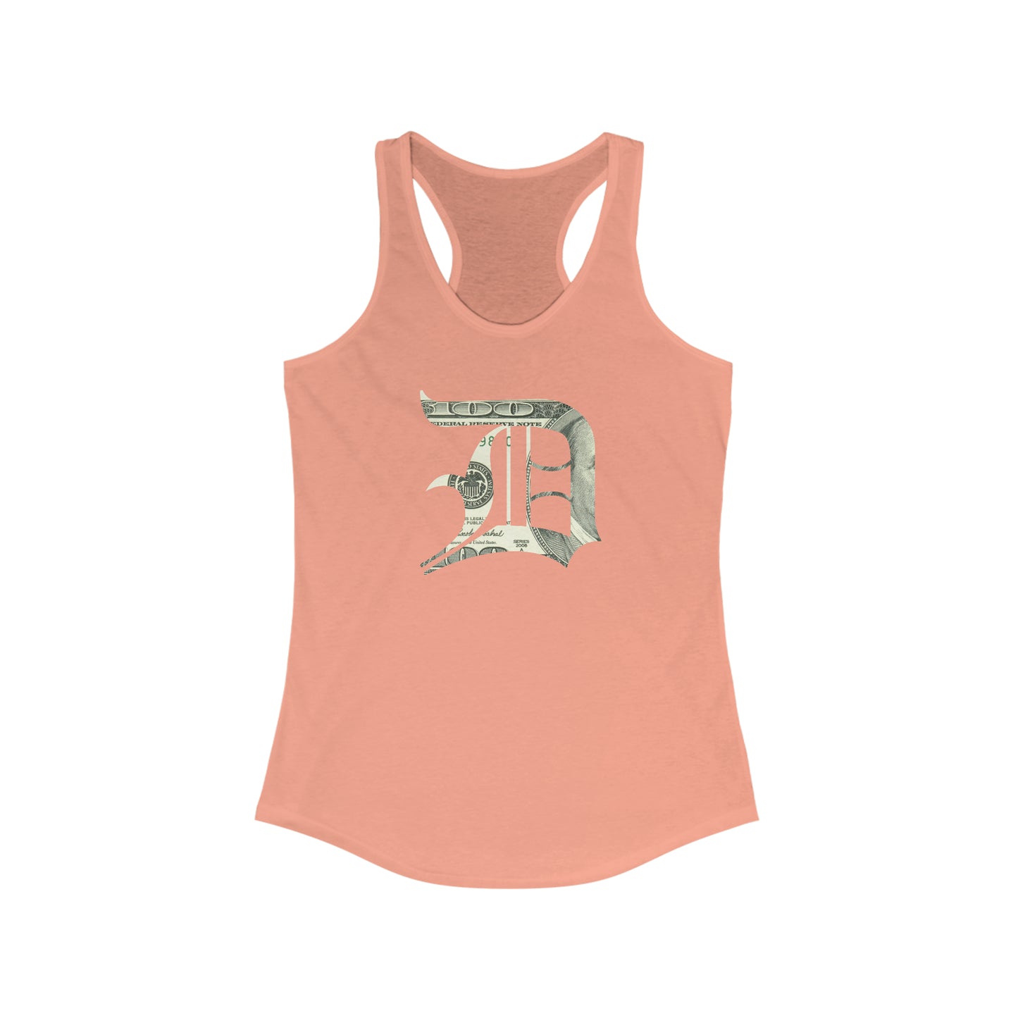 Detroit 'Old English D' Tank Top (Benjamins Edition) | Women's Racerback