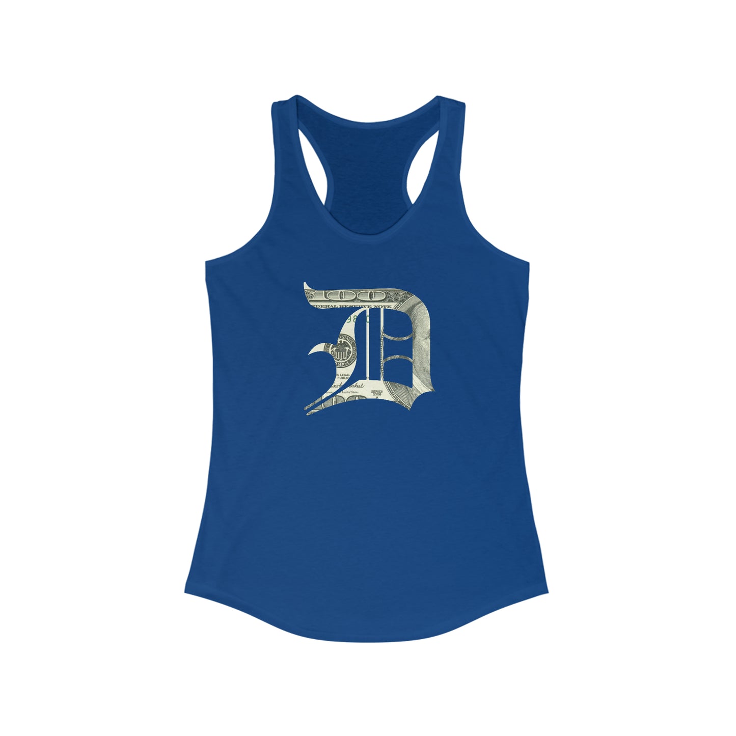 Detroit 'Old English D' Tank Top (Benjamins Edition) | Women's Racerback