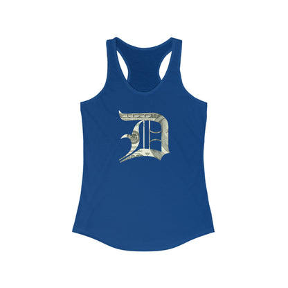 Detroit 'Old English D' Tank Top (Benjamins Edition) | Women's Racerback