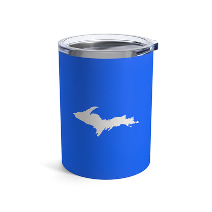 Michigan Upper Peninsula Tumbler (w/ UP Outline) | Motor Town Blue - 10oz