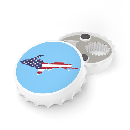 Michigan Upper Peninsula Bottle Opener (w/ UP USA Flag ) | DTW Blue