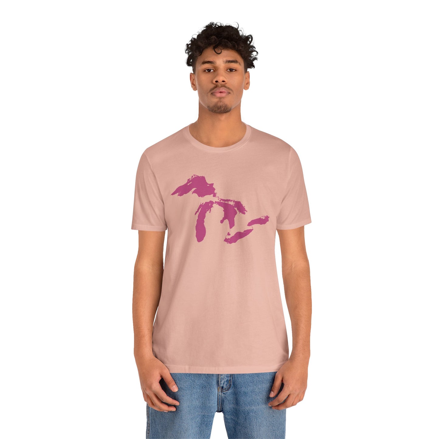 Great Lakes T-Shirt | Unisex Standard - Apple Blossom Pink