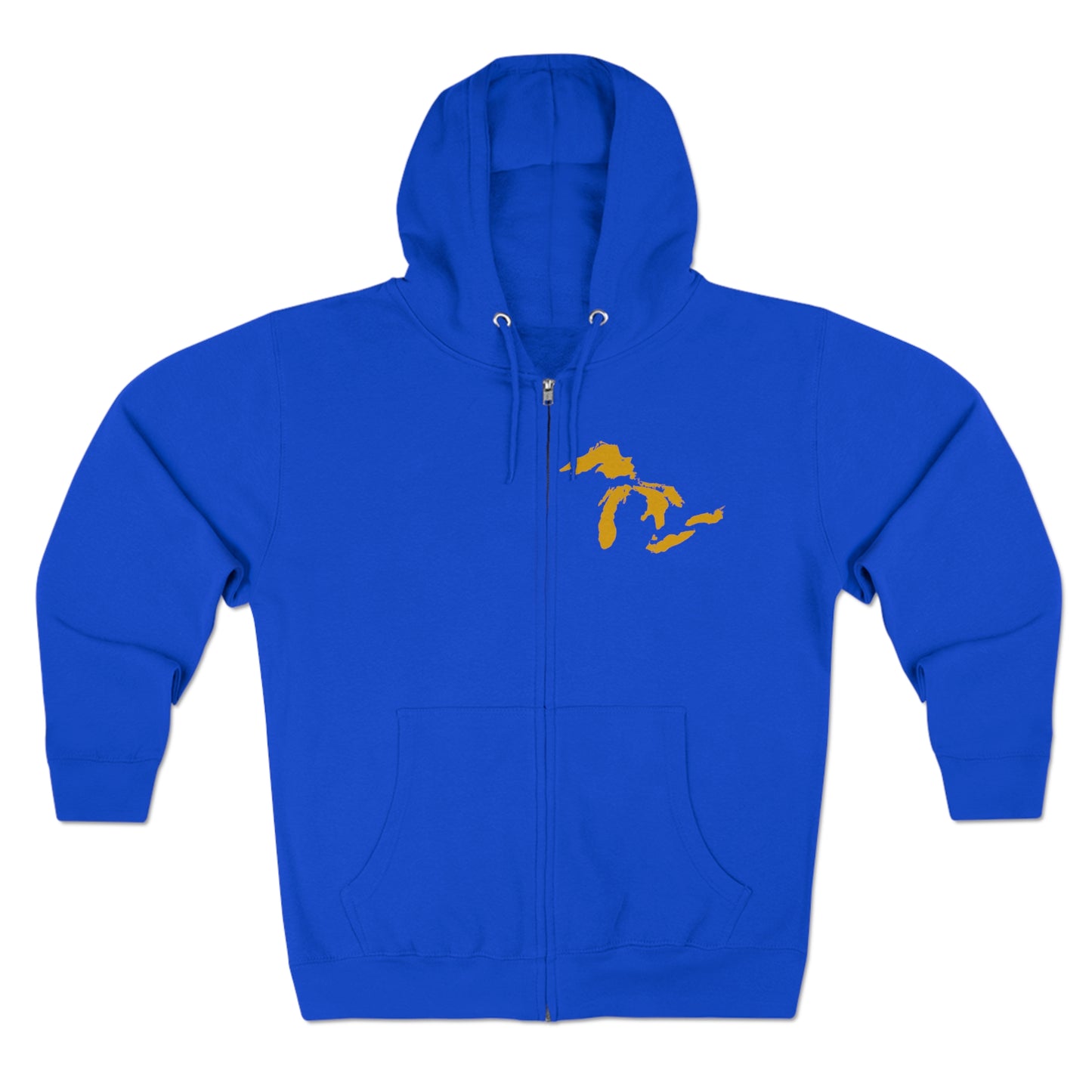 Great Lakes Hoodie (Gold, Mini) | Unisex Full Zip