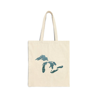 Great Lakes Light Tote Bag (Waves Edition)