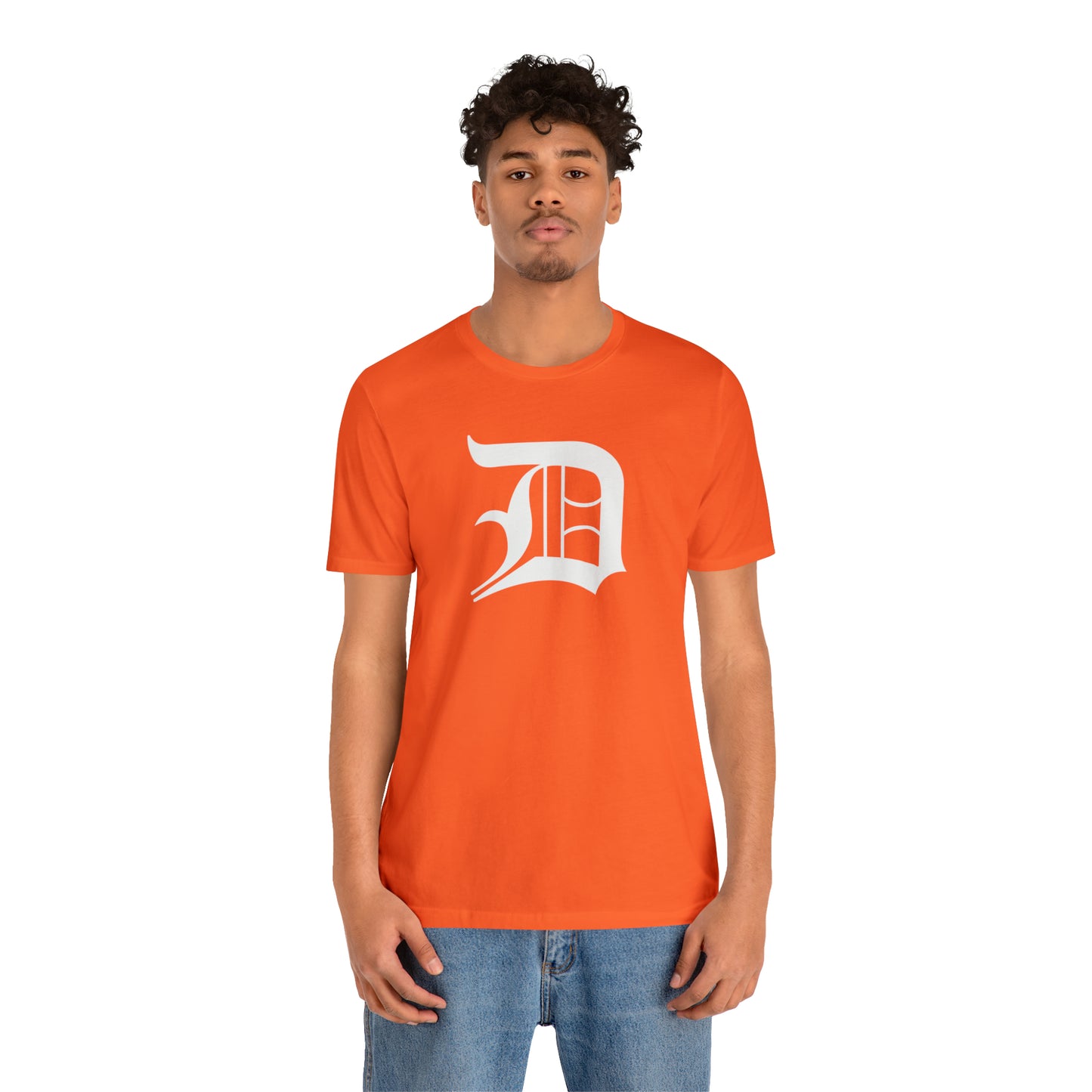 Detroit 'Old English D' T-Shirt | Unisex Standard