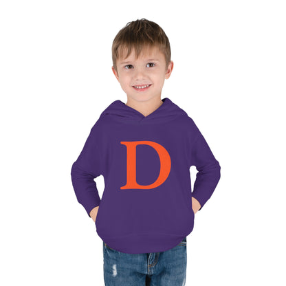 Detroit 'Old French D' Hoodie (Maple Leaf Orange) | Unisex Toddler