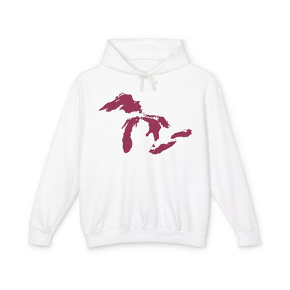 Great Lakes Lightweight Hoodie | Ruby Red