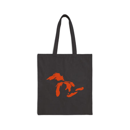 Great Lakes Light Tote Bag (Maple Leaf Orange)