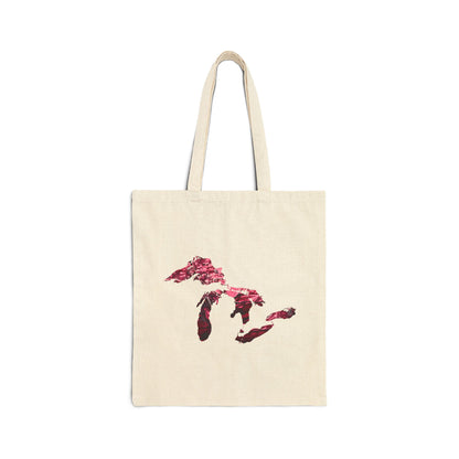 Great Lakes Light Tote Bag (Red Wine Edition)