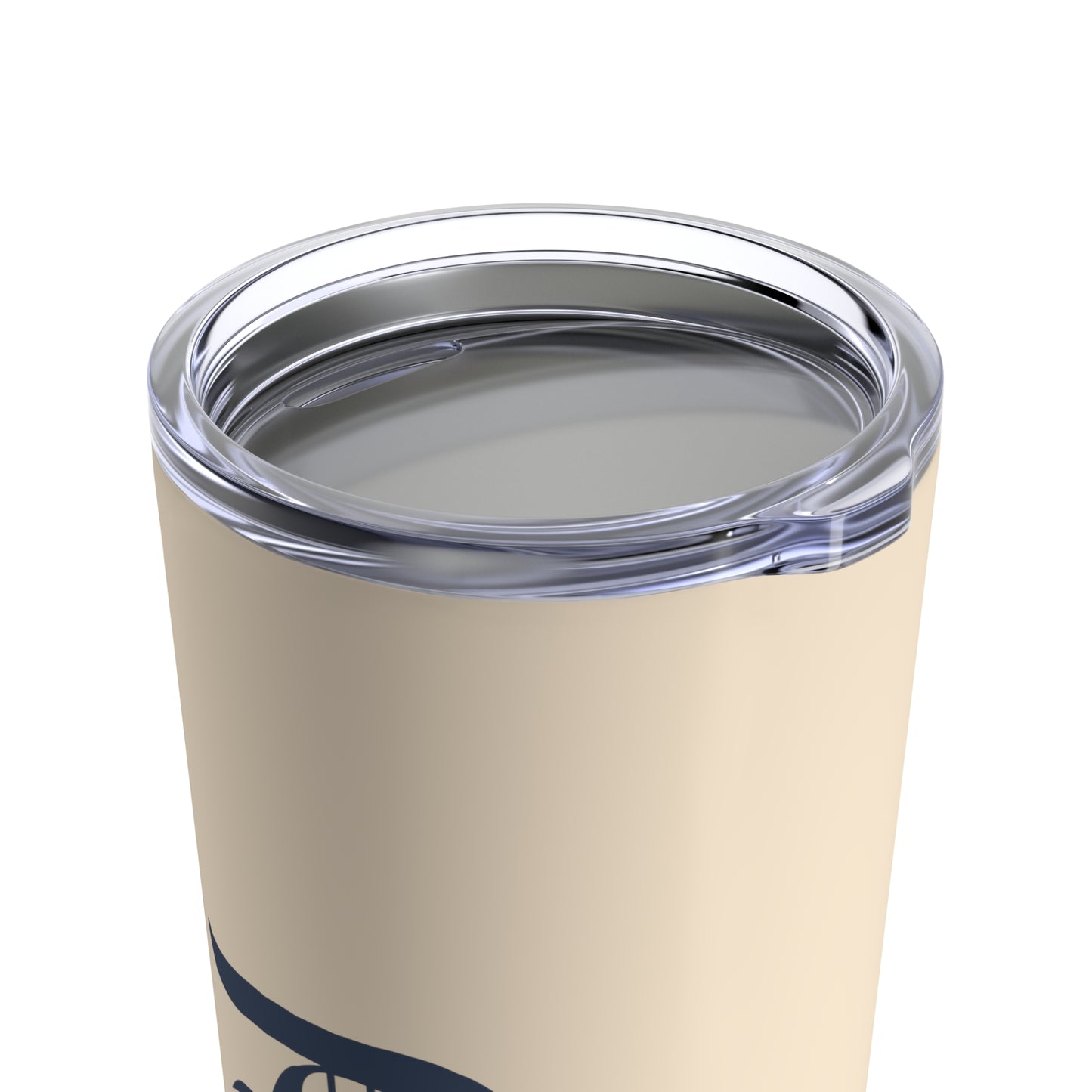 Detroit 'Old English D' Tumbler | Champagne White - 20oz