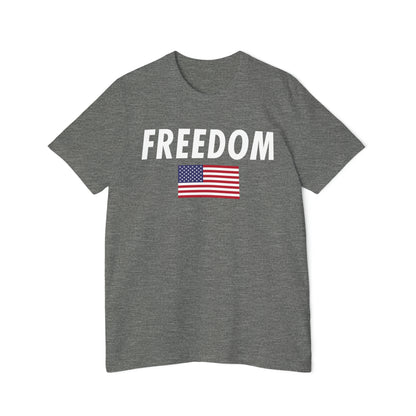 'Freedom' T-Shirt (Oblique Sans Flag Edition) | Made in USA