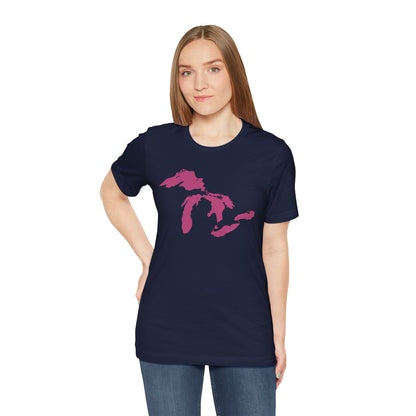 Great Lakes T-Shirt | Unisex Standard - Apple Blossom Pink