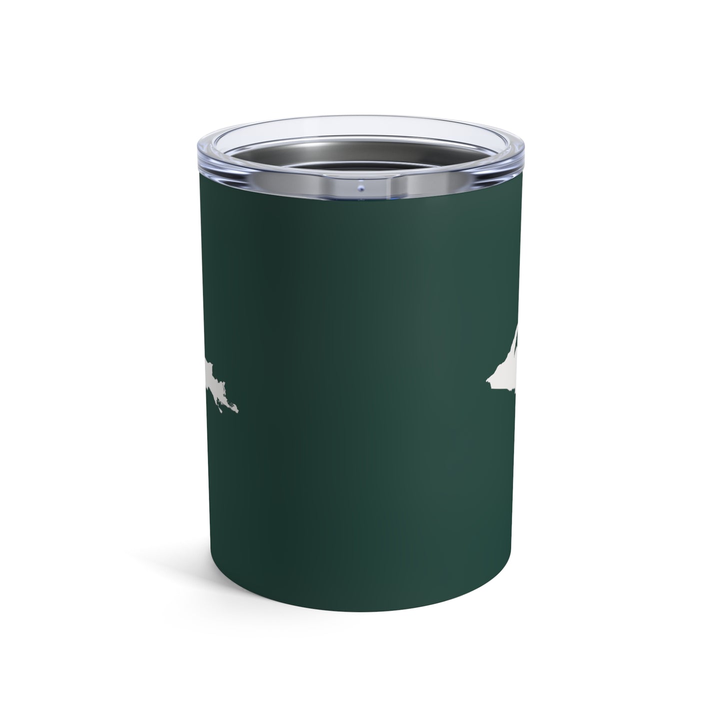 Michigan Upper Peninsula Tumbler (w/ UP Outline) | Laconic Green - 10oz