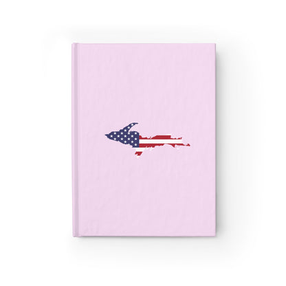 Michigan Upper Peninsula Blank Sketchbook (w/ UP USA Flag) | Pale Lavender