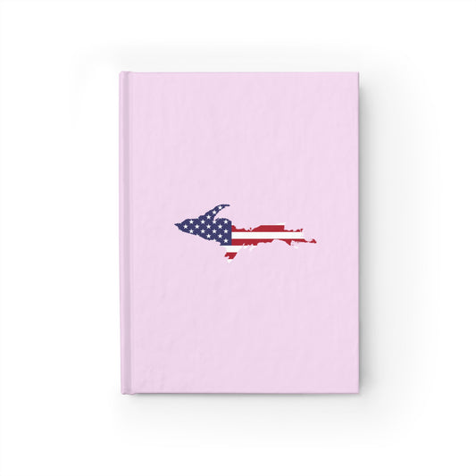 Michigan Upper Peninsula Blank Sketchbook (w/ UP USA Flag) | Pale Lavender