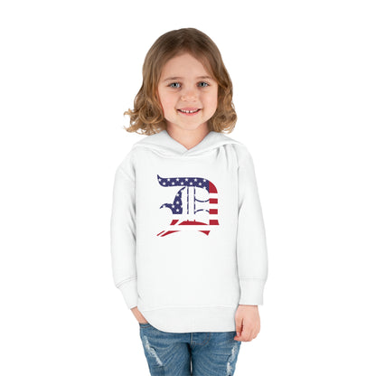 Detroit 'Old English D' Hoodie (Patriotic Edition) | Unisex Toddler