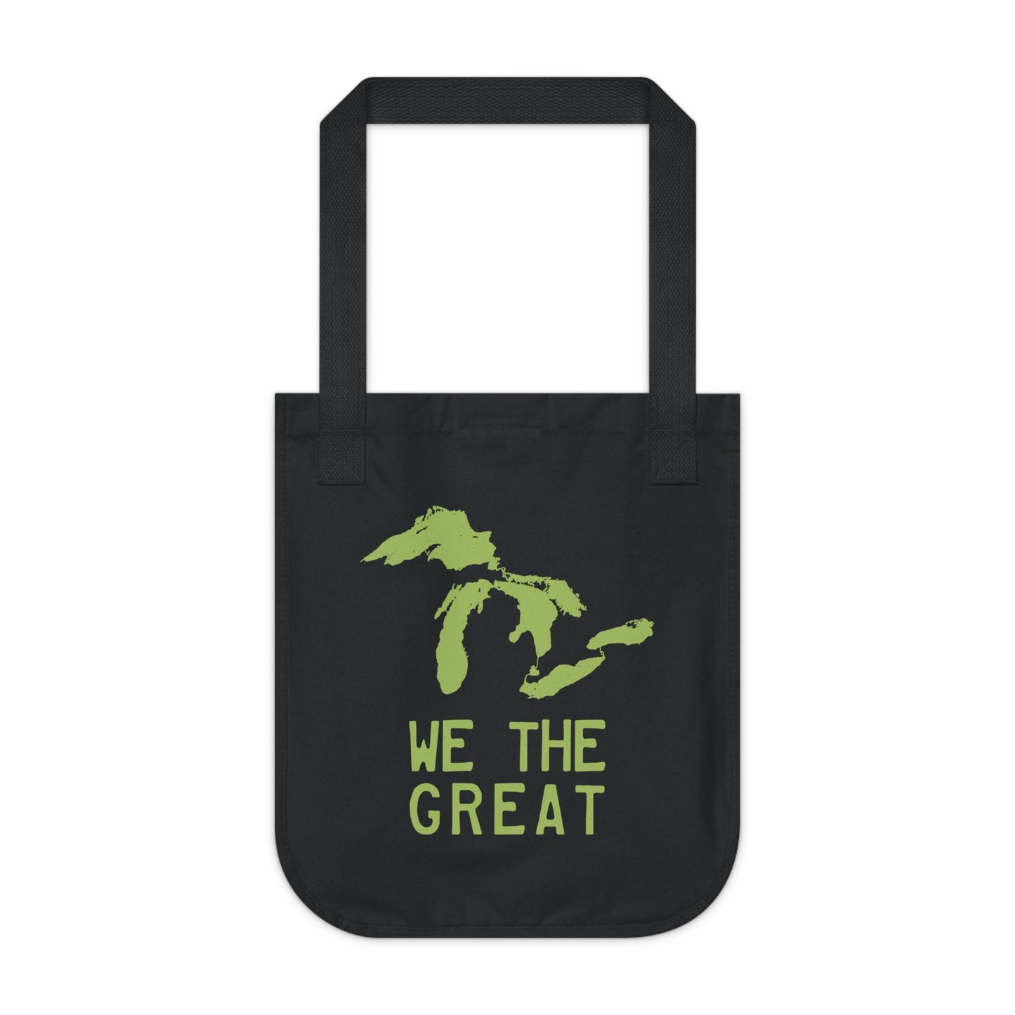 Great Lakes 'We The Great' Heavy Tote | Gooseberry Green