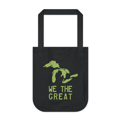 Great Lakes 'We The Great' Heavy Tote | Gooseberry Green